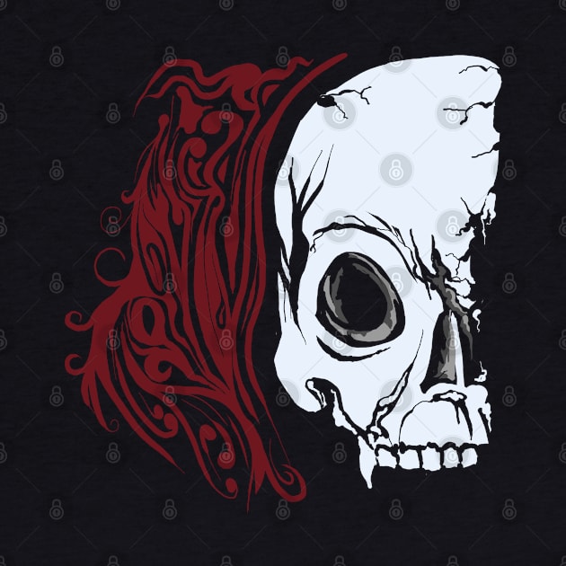 Vampire Skull Apparition by Markyartshop